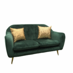 Sofa - Hunter Green Velvet