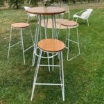 Table - Doncaster Bar in white