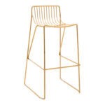 Stool - Linear Gold