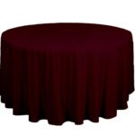 Table Cloth Burgundy - 305rnd