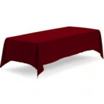 Table Cloth Burgundy - trestle