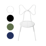 Chair - Bow chair in white