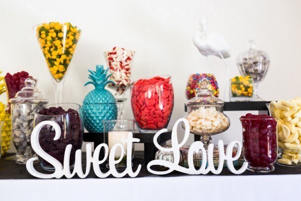 Event design lollie buffet